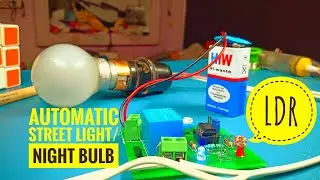 DIY Automatic street light and night lamp. Save electricity | JLCPCB