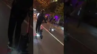70MPH Electric Scooters Wheelies Across London 