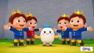 👉 Humpty Dumpty + More Rhymes | Nursery Rhymes & Kids Songs - DZKEE TV