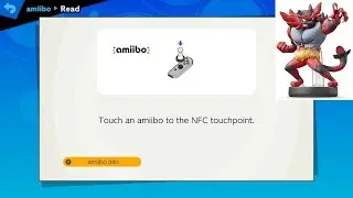 Registering my Incineroar amiibo