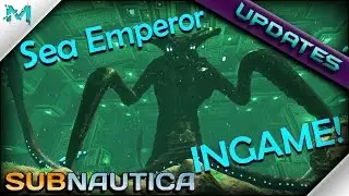 Subnautica UPDATES! Prison Interior And SEA EMPEROR INGAME! (Experimental)