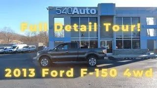 Full Tour ! 🚘 2013 Ford F-150 4WD Lariat - Low Miles Drives Like New