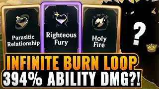 394% Ability Damage: Broken 3 Augment Synergy = Infinite Burn Loop | League Arena Gameplay