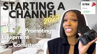 STARTING A YouTube Channel in 2024: Beginners Guide #youtubegrowth #growyourchannel