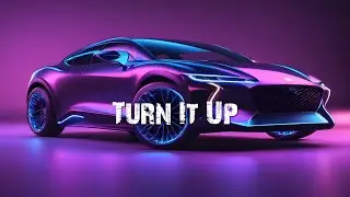 Hermss - Turn It Up | Copyright Free Music | Party Vibes | Music Visualizer + Lyrics