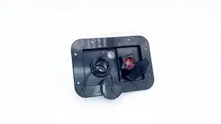 Valterra Black Gravity/City Fresh Water Inlet Hatch A01-2001BKBU