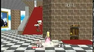 [SSBB hack] - Inside Peach's Castle (Second Floor)