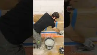 How to Waterproof Bathtub Floor Transition - #shorts #homerepairtutor #brandambassador #sponsored