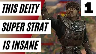 This Mongolian Rush Strategy Is UNBEATABLE! (Civ 6 Deity) This Strategy Makes Civ 6 Deity TOO Easy