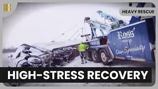 Rollover Recovery Challenge - Heavy Rescue - S01 EP06 - Reality Drama
