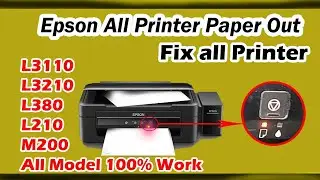 Epson All printer Paper Out Problem solving
