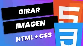 Rotar imagen css | rotate()