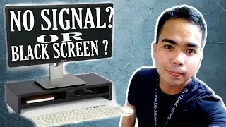 COMPUTER NO SIGNAL|BLACK SCREEN FIX