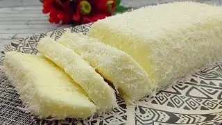 ✅ Cremosão de coco que derrete na boca - Sobremesa de coco com leite condensado simples e rápida