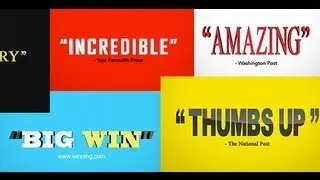 Bold Movie Quotes (After Effects Template)