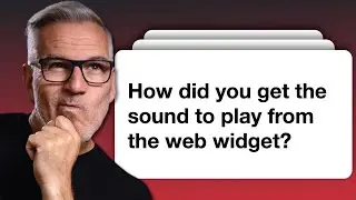 How to play audio in webwidgets in Ecamm Live