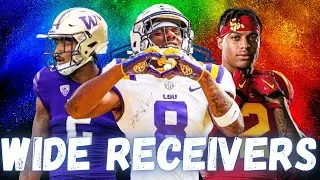Top 15 WIDE RECEIVERS in the 2024 NFL Draft