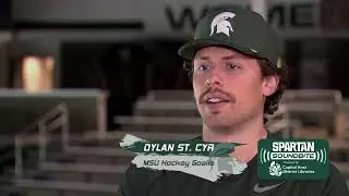 Spartan Soundbite: Dylan St. Cya discusses decision to round out his hockey career at MSU.