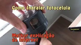 Como Instalar foto celula fácil