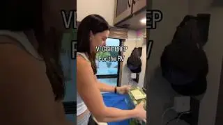RV Veggie Prep #shorts #rv