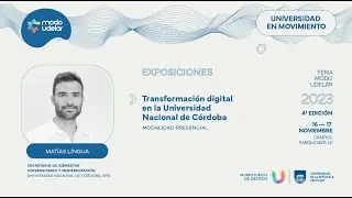 Transformación digital en la Universidad Nacional de Córdoba