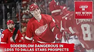 Elmer Soderblom Dangerous in Loss to Dallas Stars Prsopects