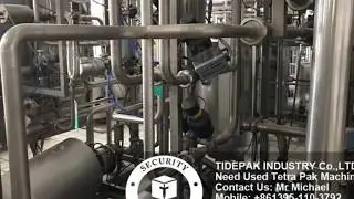 used tetra pak uht plant 4300 lph