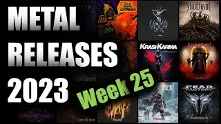 Metal & Hard Rock releases 2023 – Week 25 (19th - 25th June 2023)