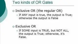 Prelude to Computer Science - 7: Logic Gates
