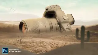 Abandoned Camera Photo Manipulation Tutorial