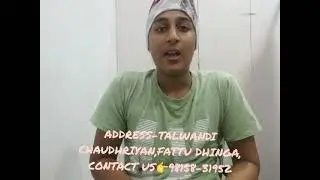 Feedback from our spoken student