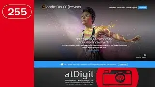What's New in Photoshop: 3D Modeling for Dummies (Adobe Fuse CC)