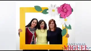 Mega Marco Con Flores de Cartulina