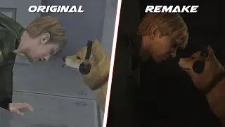 Silent Hill 2 Remake - Dog Ending Comparison (Original vs Remake)