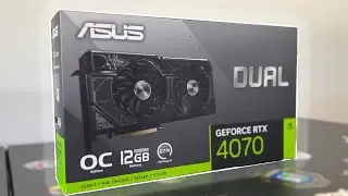 ASUS DUAL OC GeForce RTX 4070 Unboxing and Overview | PC Build Log EP. 1