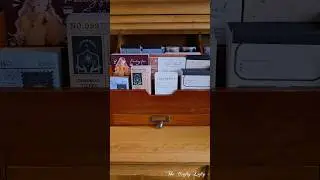 ASMR Organizing my Journaling Supplies #asmr #shorts #journaling #organization