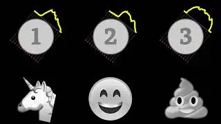 Tomographic emoji mystery