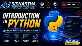 Introduction To PYTHON . Python Tutorial for Beginners (2026) |Python Tutorial in Hindi