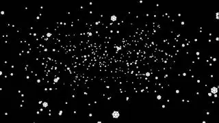 00338 standard snowflakes falling deep down   www cutestockfootage com