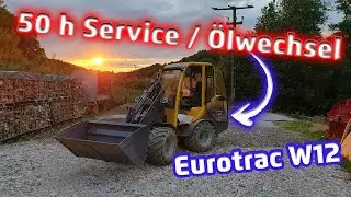 50 h Service am Hoflader DIY | Ölwechsel Eurotrac W12