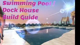 Valheim Swimming Pool and Dock House Tutorial | Valheim Advanced Building Tips|