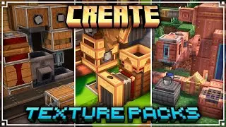 Mejores TEXTUREPACK para CREATE MOD
