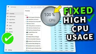 100% CPU Usage on Windows 11/10? FIX IT in 5 Minutes (BOOST FPS & Performance)⚡