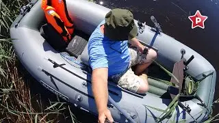 Живой обзор из лодки Ходок