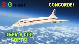 LEGO British Airways Concorde Supersonic Passenger plane! Full Interior Over 6,000 Parts!
