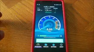Oneplus Wind mobile test with open signal app