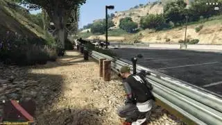 GTA 5 - Перестрелка с копами