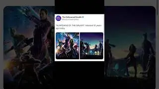 GUARDIANS OF THE GALAXY TURNS 10 YEARS OLD!!