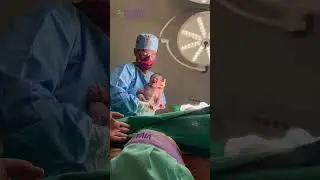 Uma linda princesa apressadinha, Esther estava ansiosa para conhecer os seus papais!