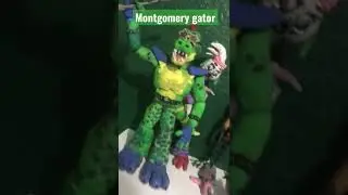 Monty (montgomery gator) de plastilina